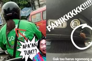 7 Benda terbawa driver ojek online ini bikin ngakak salto