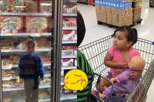 8 Kelakuan polos anak saat ikut belanja ke mal, kocak pol