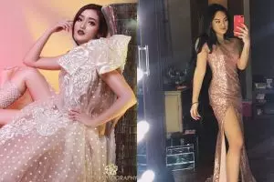 Usia belasan, 5 seleb ini pamer keseksian pakai gaun belahan tinggi