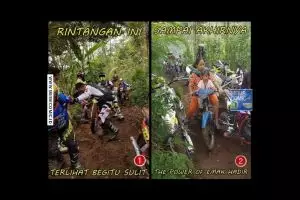 8 Meme suara hati anak motor ini cuma dimengerti pengendara trail