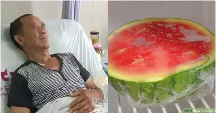 Cuma gara-gara makan semangka, 70 cm usus pria ini malah membusuk