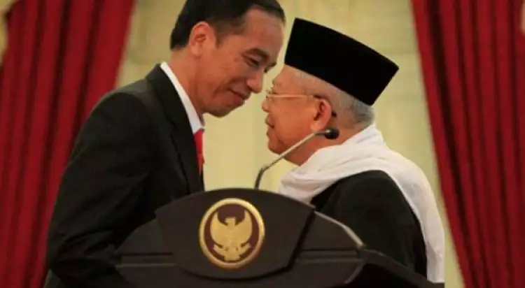 Detik-detik penandatanganan dokumen pencalonan Jokowi-Ma'ruf Amin