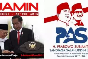 9 Penamaan pasangan capres-cawapres ala warganet ini kreatif banget