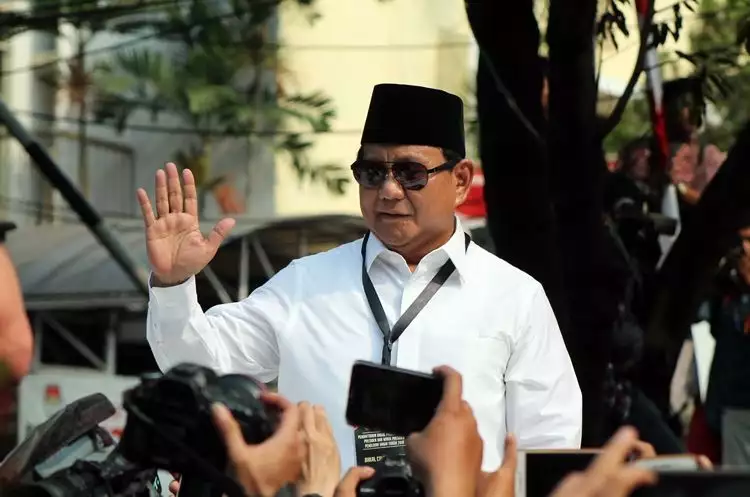 Prabowo-Sandi daftar ke KPU, malah teriakan 'Hidup AHY' yang menggema