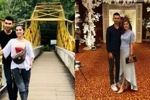 Jelang menikah, ini 10 momen mesra Raya Kitty 'Anak Langit' & kekasih