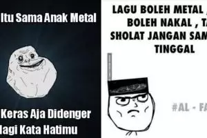 10 Meme 'anak metal' ini lucunya bikin kamu ngakak sambil headbang