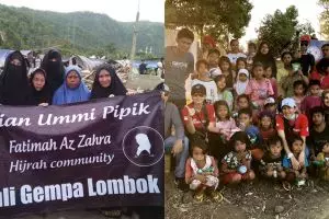 5 Seleb Tanah Air terjun langsung bantu korban gempa bumi di Lombok