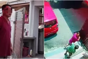 Viral, pria pukuli lansia cuma karena pintu gerbang ini bikin emosi