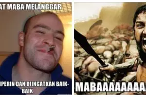 7 Meme ini hanya dimengerti mahasiswa ospek, senior tak pernah salah
