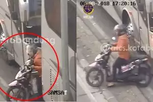 Tilang ibu pelanggar lalu lintas, sindiran operator CCTV ini kocak pol