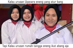 10 Meme 'paskibra Agustusan' ini bikin nostalgia waktu panas-panasan
