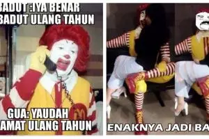 10 Meme badut ini lucunya bikin kamu terbebas dari galau