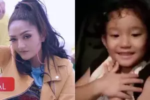 Gaya 3 anak seleb nyanyikan lagu Lagi Syantik, siapa paling gemesin?