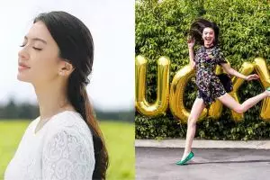 Unggah foto duduk di rumput, penampilan Raline Shah bikin salah fokus
