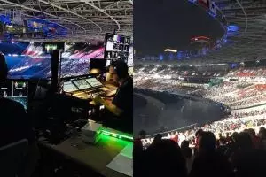 8 Momen meriah detik-detik menjelang pembukaan Asian Games 2018