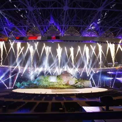 6 Cuitan kocak respons pembukaan Asian Games jadi trending di Korsel