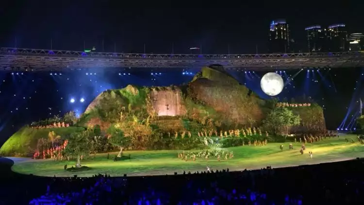 Deretan fakta unik di balik panggung megah pembukaan Asian Games 2018