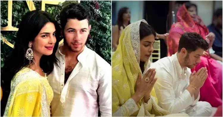 Sakral, ini 8 potret upacara pertunangan Priyanka Chopra & Nick Jonas
