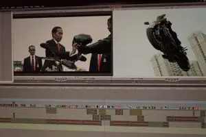 Ini sosok editor video aksi Jokowi dalam pembukaan Asian Games 2018