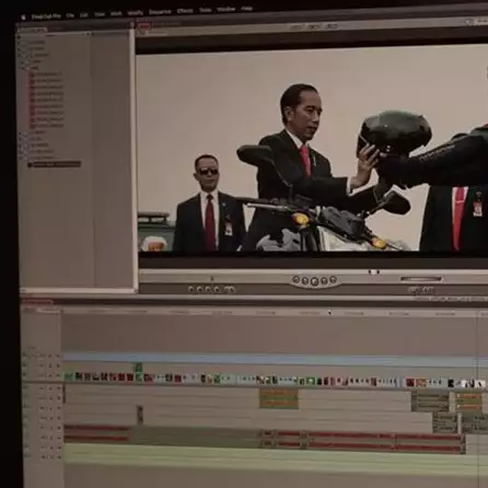 Ini sosok editor video aksi Jokowi dalam pembukaan Asian Games 2018