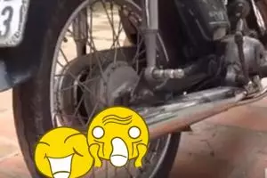 Kreatif abis, solusi knalpot bising ini hasilnya bikin ngakak maksimal