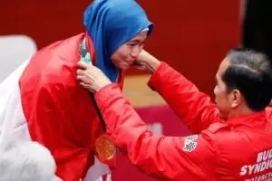 Raih emas pertama di AG 2018, ini akumulasi bonus bagi Defia Rosmaniar