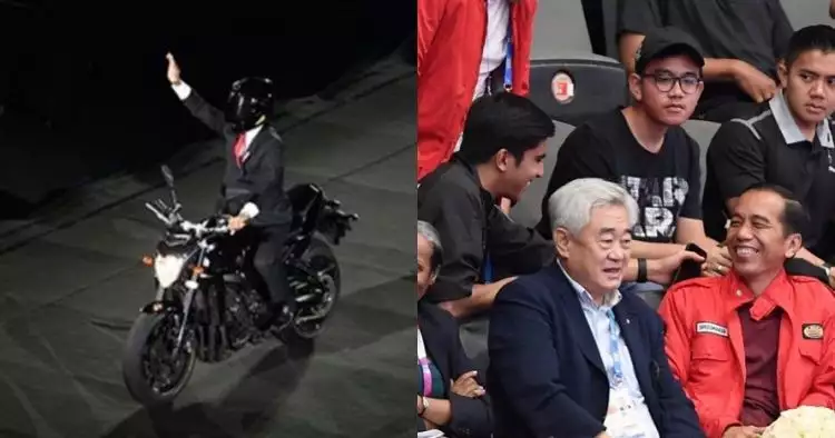 Viral aksi Jokowi naik motor, ini komentar Menteri Olahraga Malaysia