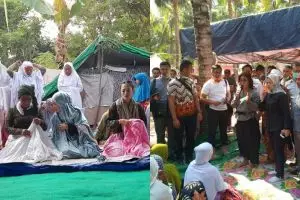 9 Momen Menteri Susi rayakan Idul Adha bareng korban gempa di Lombok