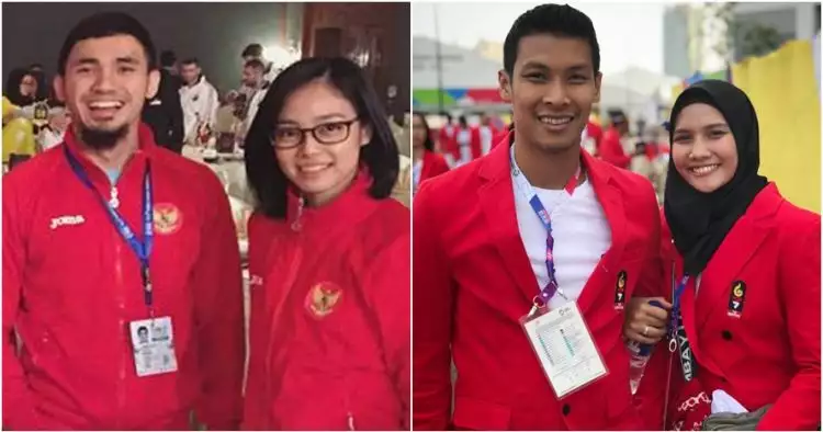 3 Pasangan atlet ini sama-sama berlaga di Asian Games 2018