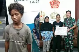 Tak hanya Joni, pemanjat tiang bendera Reza juga terima beasiswa