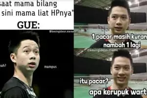 10 Meme 'Kevin/Marcus' ini bikin senyum ingat ketengilannya