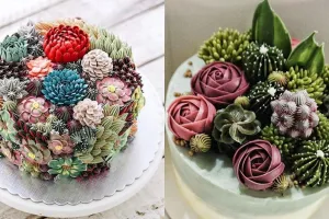 10 Kreasi terrarium cake ini cantiknya bikin sayang buat dimakan