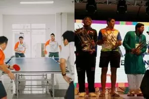 9 Potret keseharian atlet di kampung atlet AG, tak ada batas negara