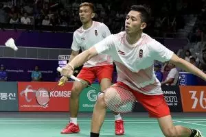 Tumbangkan juara dunia, Fajar/Rian melaju ke final Asian Games 2018