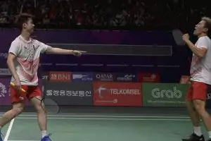 Marcus/Kevin pastikan ganda putra 1 emas, 1 perak untuk Indonesia