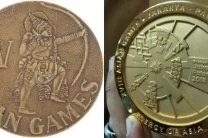 Perbandingan medali Indonesia saat Asian Games 1962 & 2018 di Jakarta
