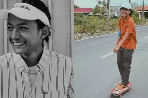 10 Gaya kece Sanggoe, atlet skateboard penyumbang perak di Asian Games