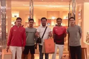 Sabet medali di AG 2018, Jojo dkk ditraktir belanja di Louis Vuitton