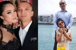 Jarang pamer di medsos, ini 8 momen mesra Marshanda & pacarnya