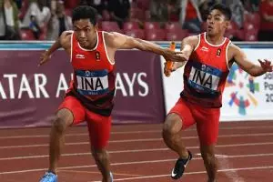 6 Aksi Muhammad Zohri di lintasan lari ini membuatnya makin diidolakan