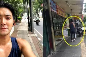 Jogging sendirian di Kota Jakarta, Siwon Super Junior bikin fans heboh