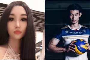 Lucinta Luna akui atlet voli terpikat dirinya, ini 10 pesona Sean Lee