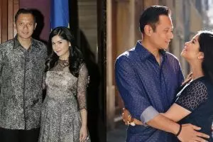 Pulang haji, gaya istri AHY di penutupan Asian Games curi perhatian