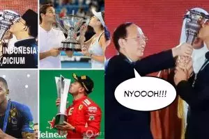 Duh, 10 lelucon warganet atas aksi Anies cium obor ini sungguh terlalu