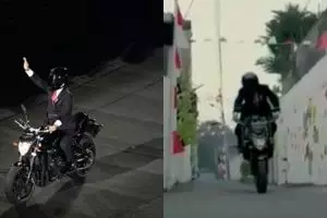 Asian Games ditutup, stuntman Jokowi akhirnya buka suara soal aksinya