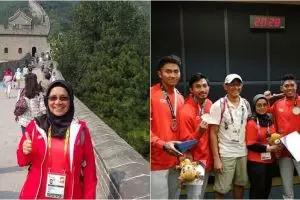 Ini sosok wanita yang jadi pelatih sprinter Lalu Muhammad Zohri dkk