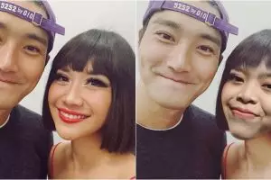6 Selfie halu fans K-pop dengan Siwon di backstage Asian Games 2018