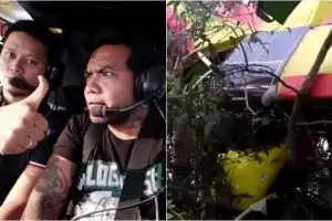 Erix Soekamti kecelakaan saat naik pesawat latih, begini kondisinya