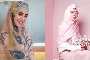 8 Gaya busana syar'i ala Kartika Putri ini stylish, bisa kamu tiru
