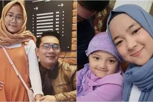 10 Gaya hijab Zara, putri Ridwan Kamil yang mirip Nissa Sabyan